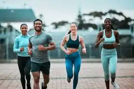 Achieving the Perfect Tone: How Often Should You Exercise for Results? 3 image of man and 3 women doing cardio exercise Buckinghamshire to help tone and remove fat from the body.